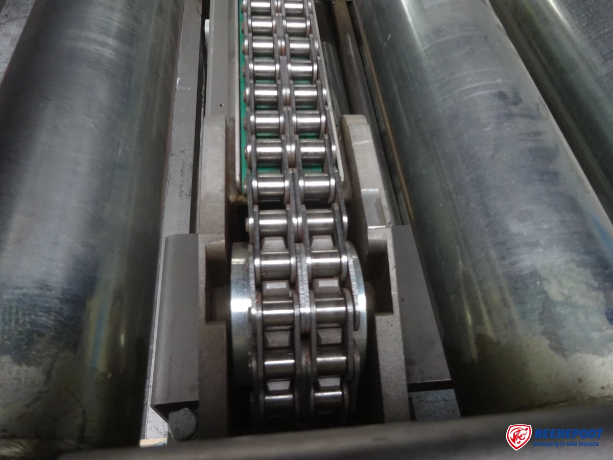 Rollenbaan-/kettingbaanwissels